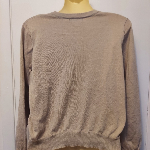 Esperanza Cropped Cardigan Lettuce Trim size XL - Picture 3 of 7